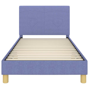 Struttura letto bambini con testata Blu jeans 90 x 200 cm 42011003