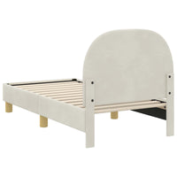 Struttura letto per bambini con testata Crema 70 x 140 cm 42011004