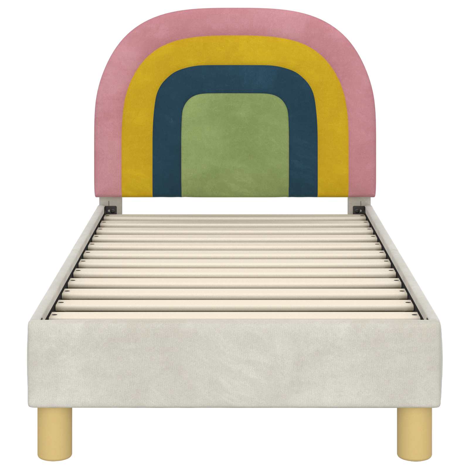 Struttura letto per bambini con testata Crema 70 x 140 cm 42011004