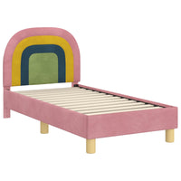 Struttura letto per bambini con testata Rosa 70 x 140 cm 42011005