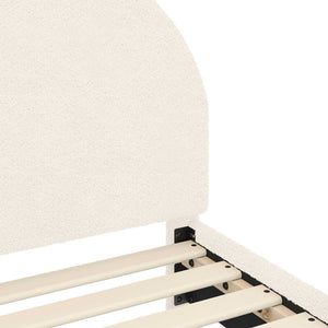 Struttura letto per bambini con testata Crema 70 x 140 cm 42011024