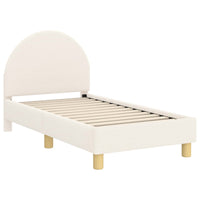 Struttura letto per bambini con testata Crema 70 x 140 cm 42011024