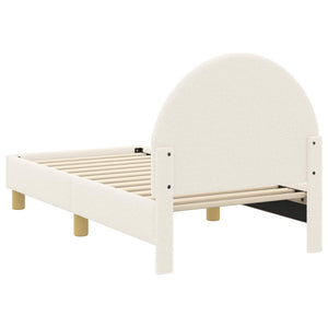 Struttura letto per bambini con testata Crema 70 x 140 cm 42011024