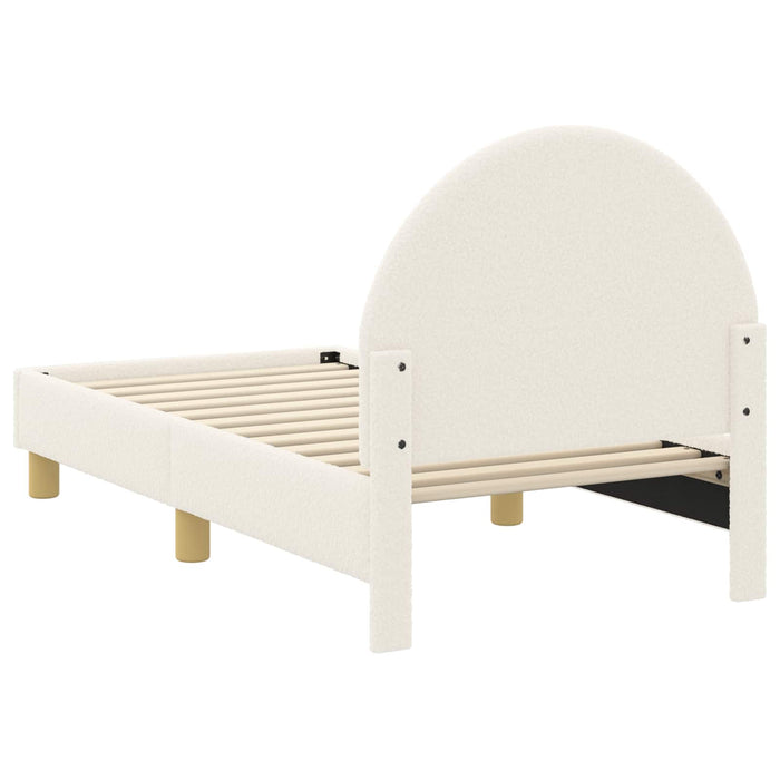 Struttura letto per bambini con testata Crema 70 x 140 cm 42011024