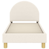Struttura letto per bambini con testata Crema 70 x 140 cm 42011024