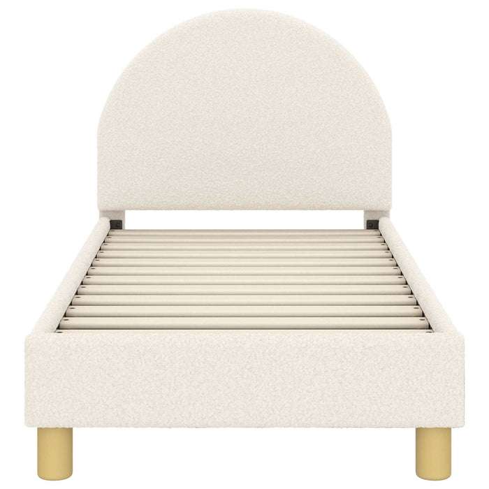 Struttura letto per bambini con testata Crema 70 x 140 cm 42011024