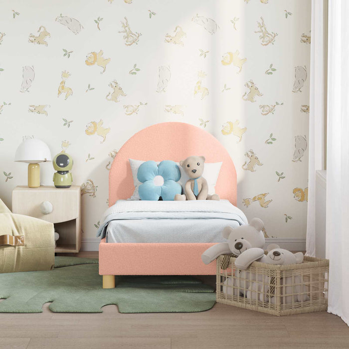 Struttura letto per bambini con testata Rosa 70 x 140 cm 42011025