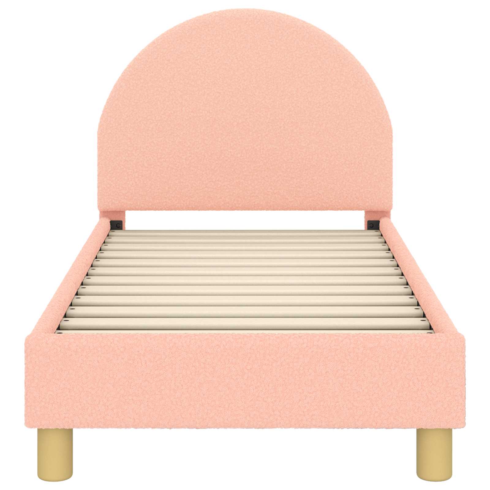 Struttura letto per bambini con testata Rosa 70 x 140 cm 42011025