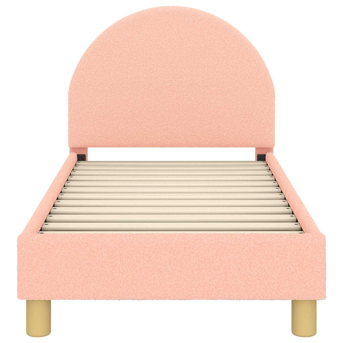 Struttura letto per bambini con testata Rosa 70 x 140 cm 42011025