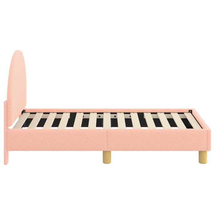Struttura letto per bambini con testata Rosa 70 x 140 cm 42011025