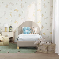 Struttura letto per bambini con testata Grigio chiaro 42011026