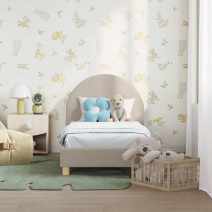 Struttura letto per bambini con testata Grigio chiaro 42011026