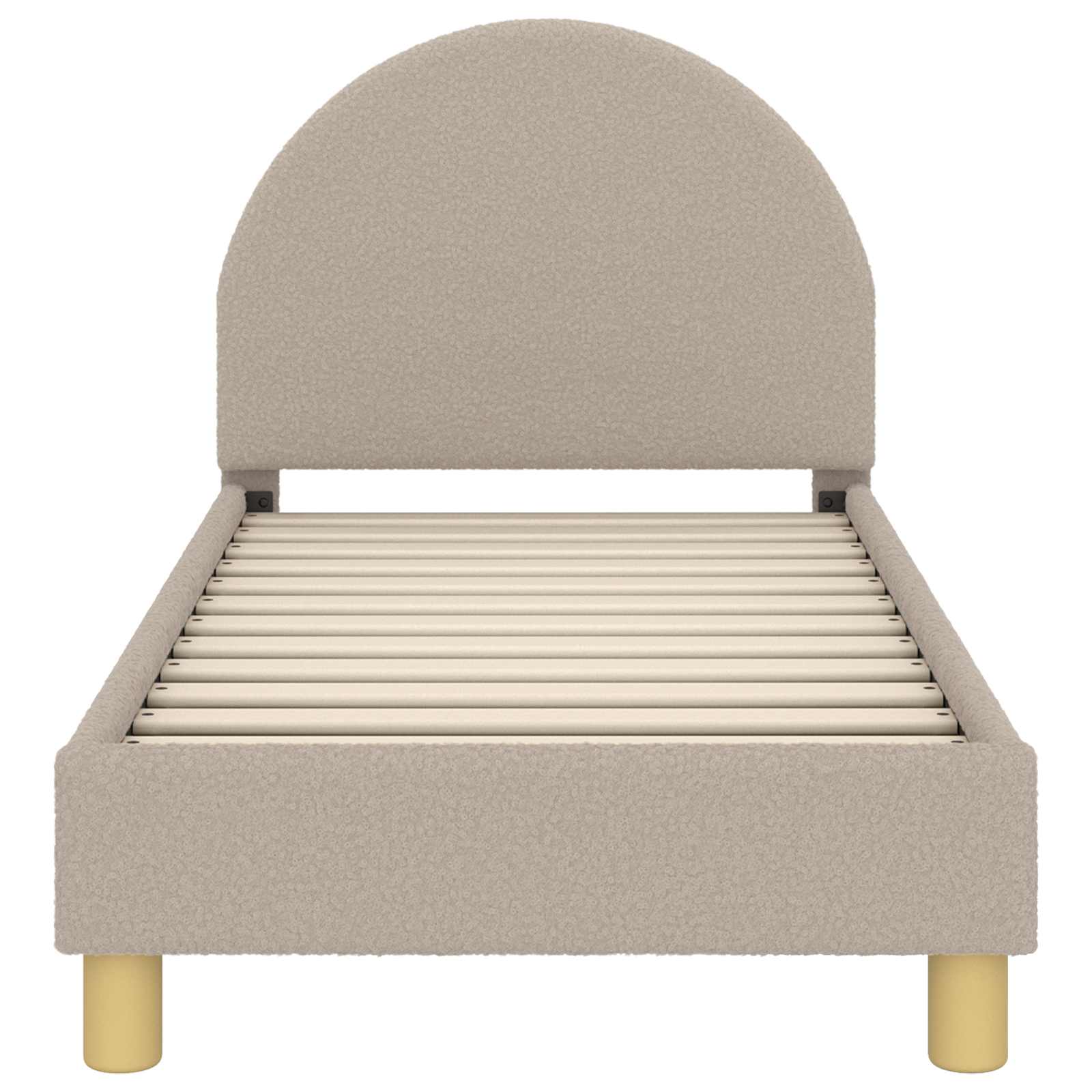 Struttura letto per bambini con testata Grigio chiaro 42011026