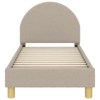 Struttura letto per bambini con testata Grigio chiaro 42011026