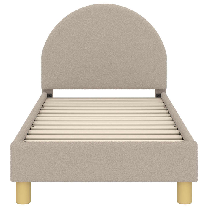 Struttura letto per bambini con testata Grigio chiaro 42011026