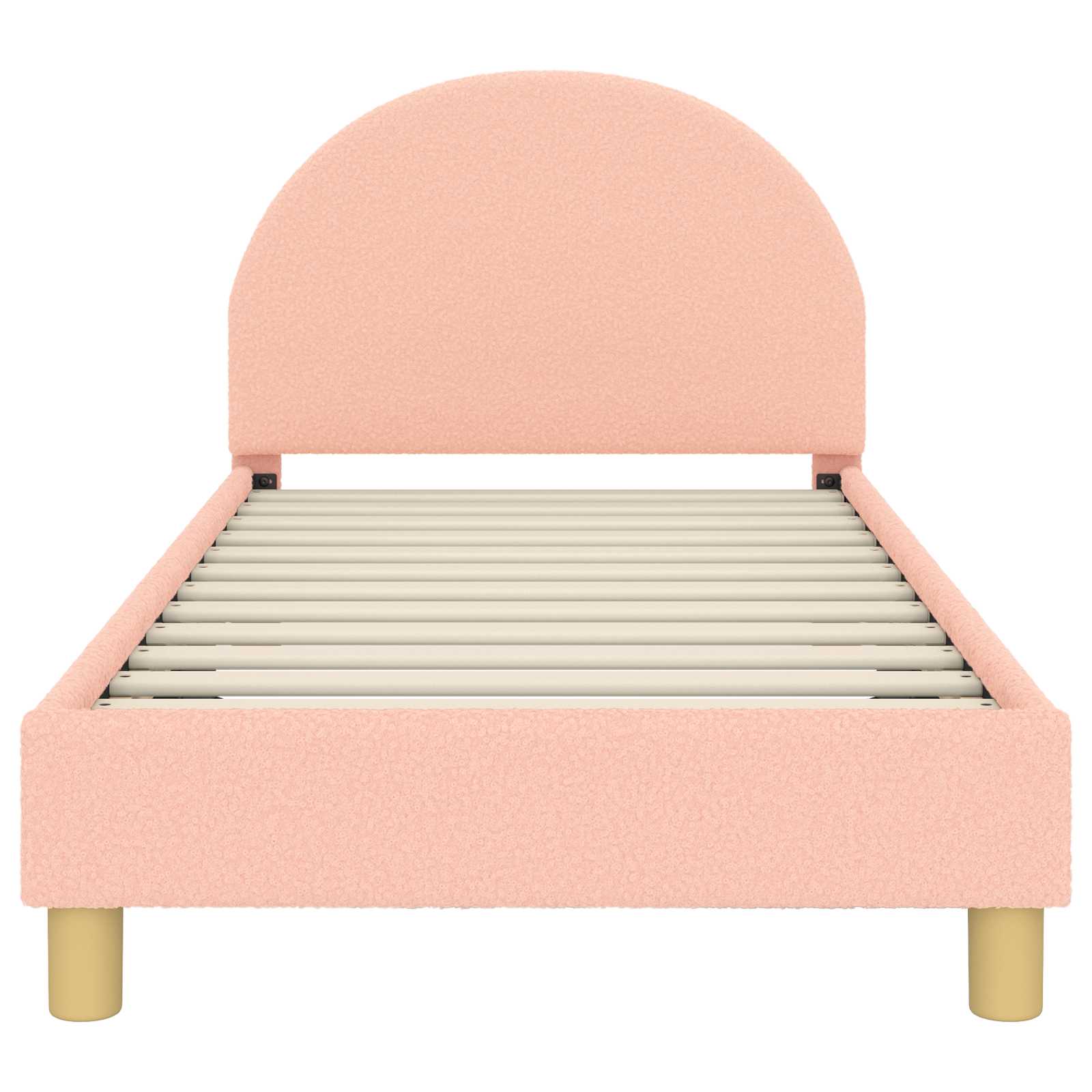 Struttura letto bambini con testata Rosa 80 x 160 cm 42011028