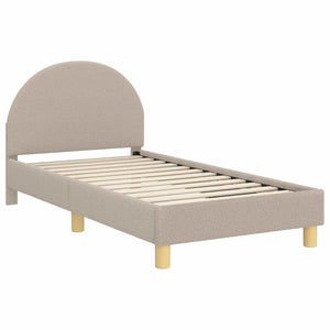 Struttura letto bambini con testata Grigio chiaro 80 x 160 cm 42011029