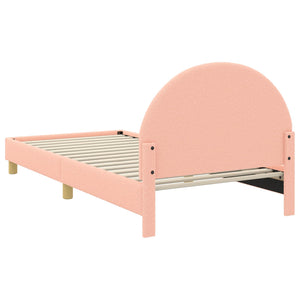 Struttura letto bambini con testata Rosa 80 x 200 cm 42011031