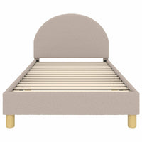 Struttura letto bambini con testata Grigio chiaro 80 x 200 cm 42011032