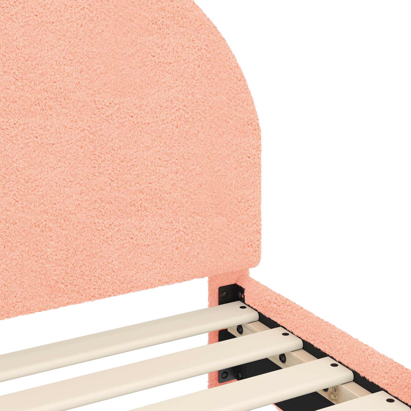 Struttura letto bambini con testata Rosa 90 x 190 cm 42011034