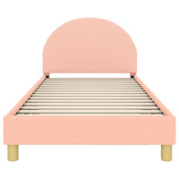 Struttura letto bambini con testata Rosa 90 x 190 cm 42011034