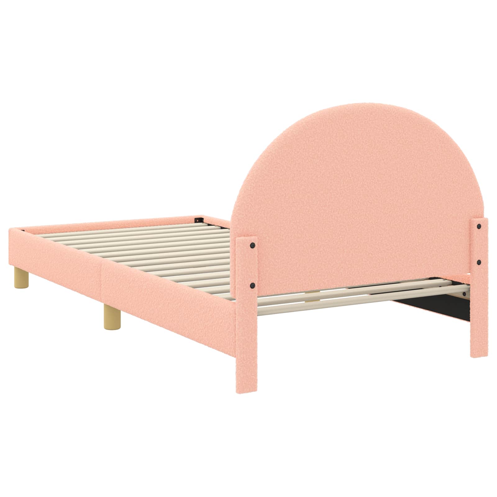 Struttura letto bambini con testata Rosa 90 x 200 cm 42011037