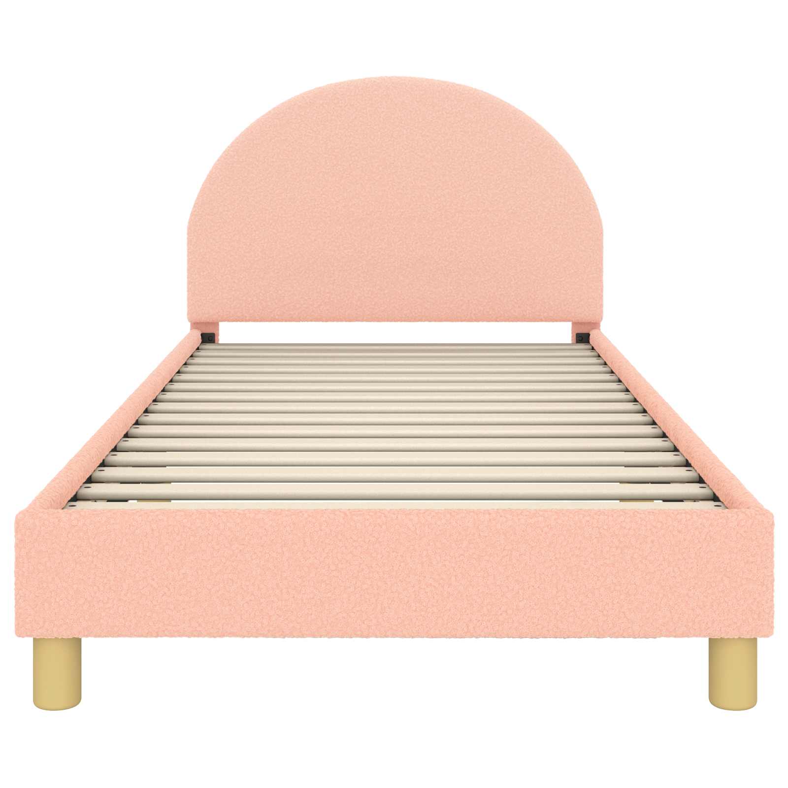 Struttura letto bambini con testata Rosa 90 x 200 cm 42011037