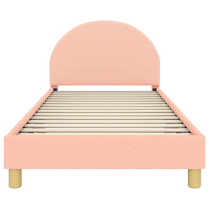 Struttura letto bambini con testata Rosa 90 x 200 cm 42011037