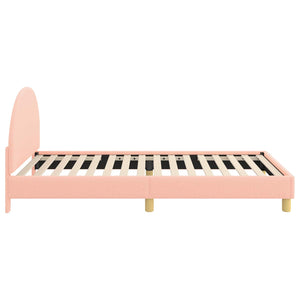 Struttura letto bambini con testata Rosa 90 x 200 cm 42011037