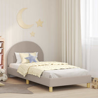 Struttura letto bambini con testata Grigio chiaro 90 x 200 cm 42011038