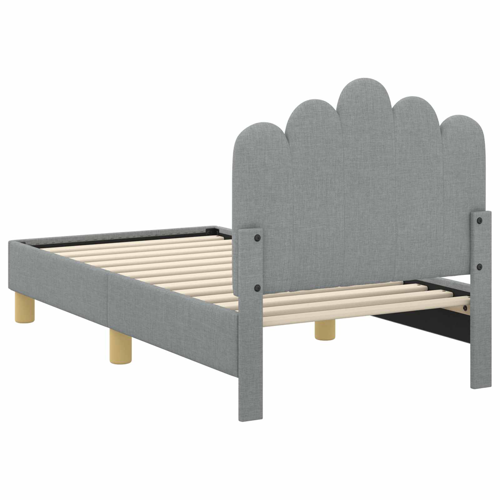 Struttura letto per bambini con testata Grigio chiaro 42011039