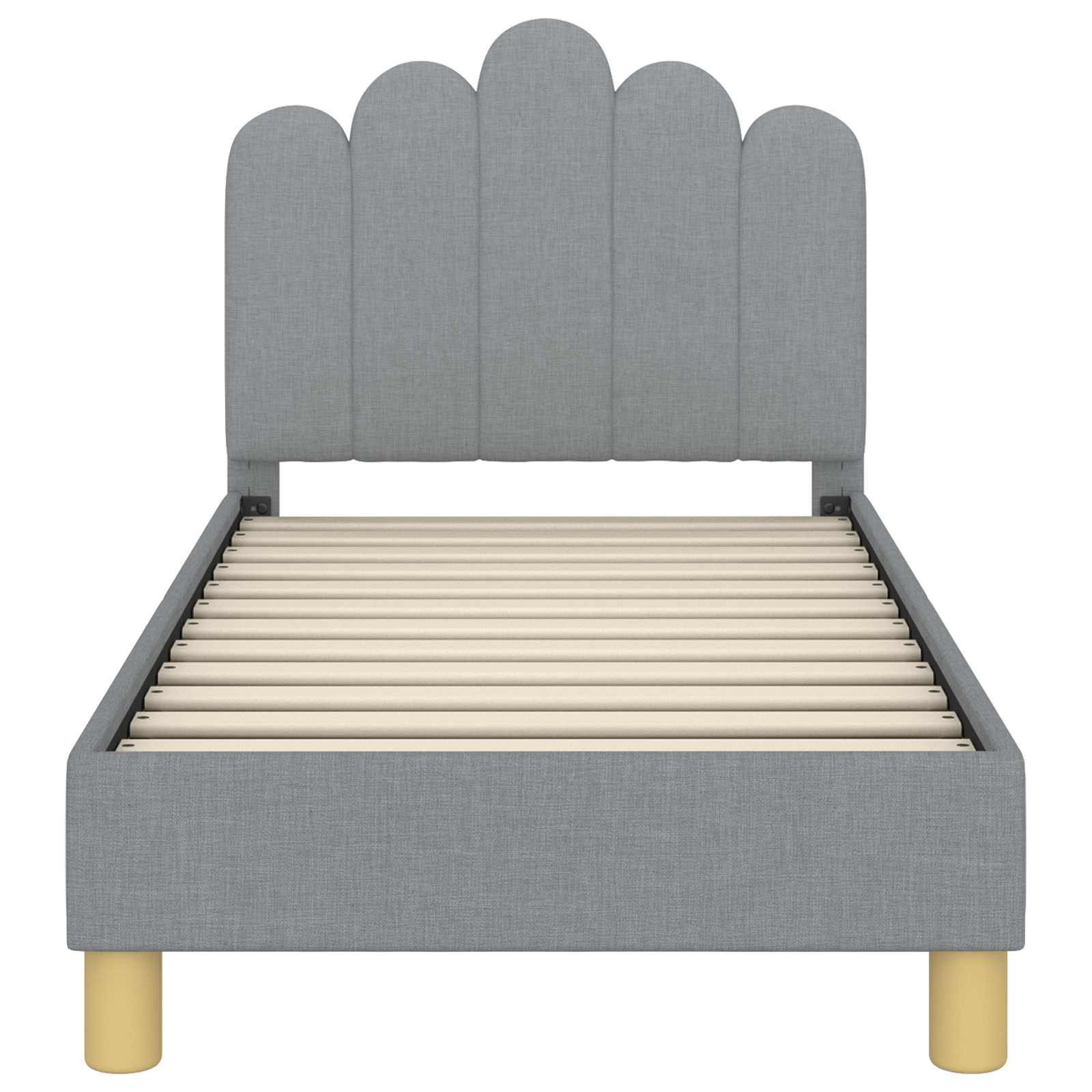 Struttura letto per bambini con testata Grigio chiaro 42011039
