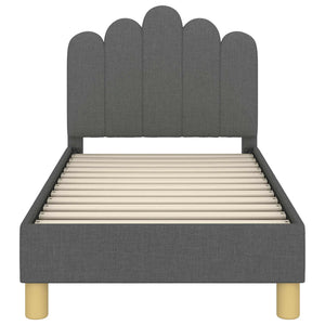 Struttura letto per bambini con testata Grigio scuro 42011040