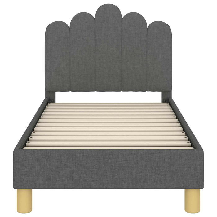 Struttura letto per bambini con testata Grigio scuro 42011040