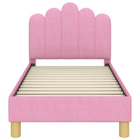 Struttura letto per bambini con testata Rosa 70 x 140 cm 42011042