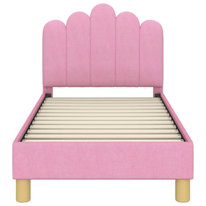 Struttura letto per bambini con testata Rosa 70 x 140 cm 42011042