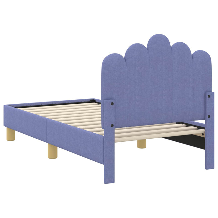 Struttura letto per bambini con testata Blu jeans 70 x 140 cm 42011043