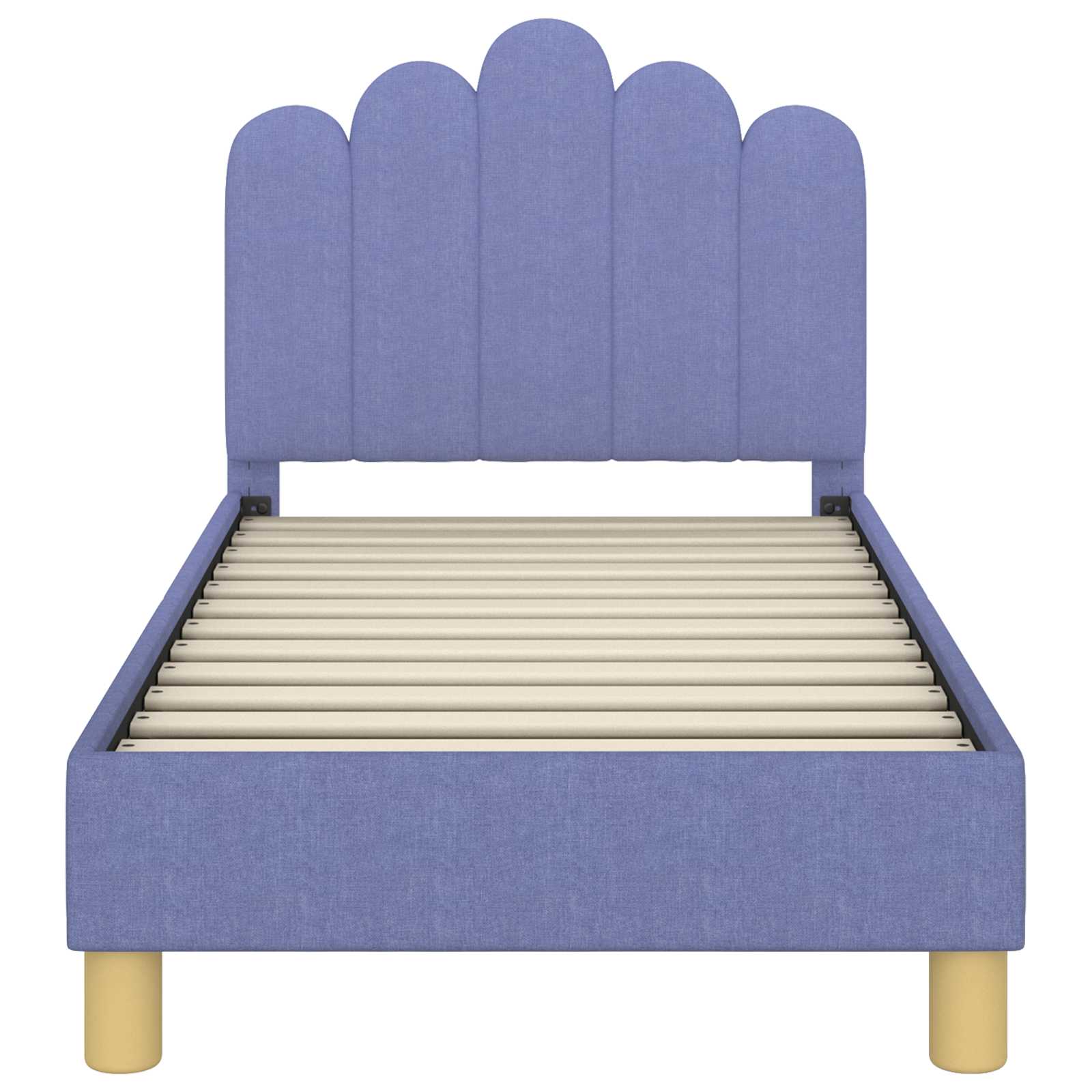 Struttura letto per bambini con testata Blu jeans 70 x 140 cm 42011043