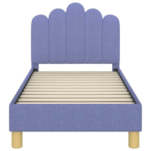 Struttura letto per bambini con testata Blu jeans 70 x 140 cm 42011043