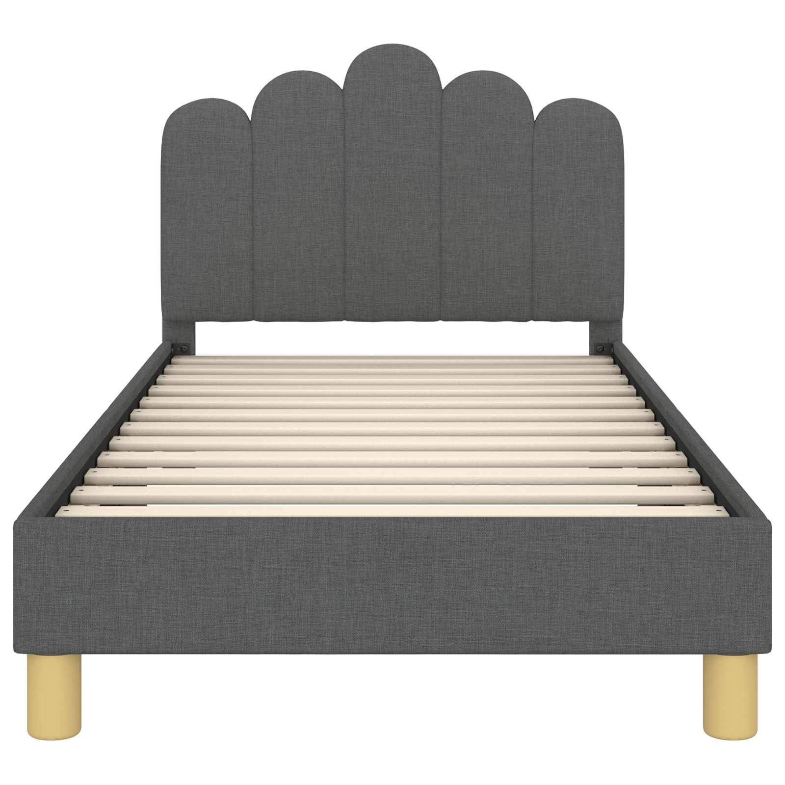 Struttura letto per bambini con testata Grigio scuro 42011045