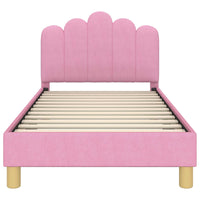 Struttura letto per bambini con testata Rosa 80 x 160 cm 42011047