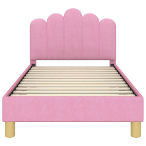Struttura letto per bambini con testata Rosa 80 x 160 cm 42011047