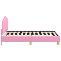 Struttura letto per bambini con testata Rosa 80 x 160 cm 42011047