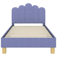 Struttura letto per bambini con testata Blu jeans 80 x 160 cm 42011048