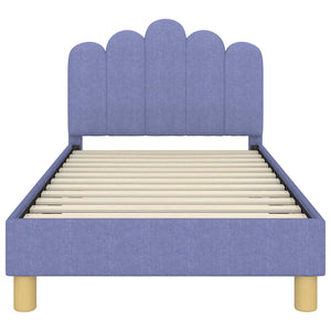 Struttura letto per bambini con testata Blu jeans 80 x 160 cm 42011048