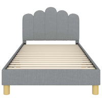 Struttura letto per bambini con testata Grigio chiaro 42011049