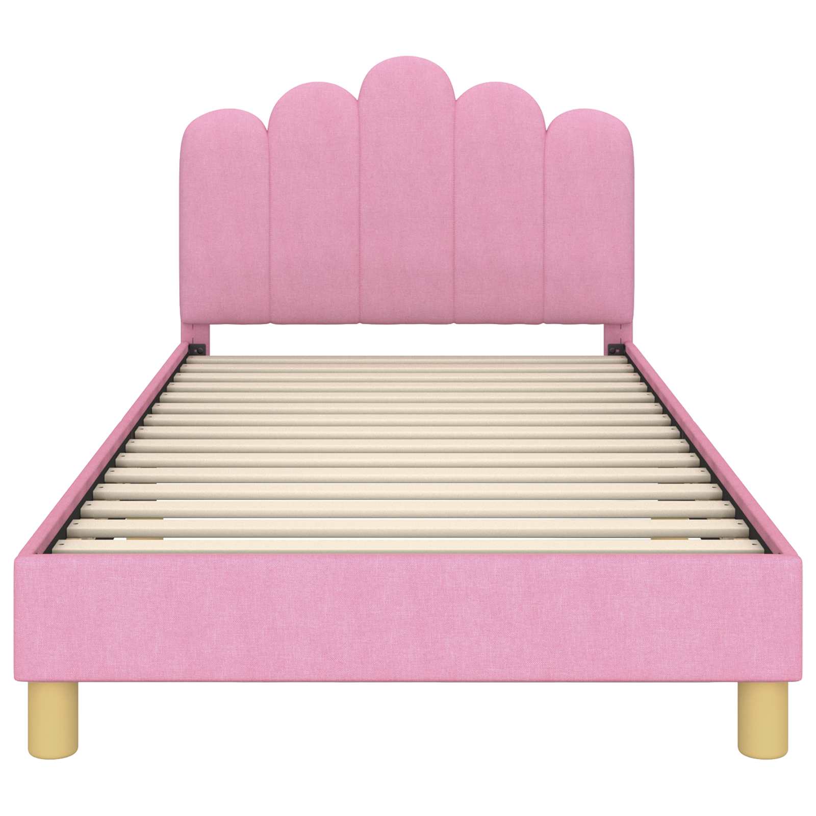 Struttura letto per bambini con testata Rosa 80 x 200 cm 42011052
