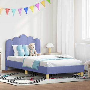 Struttura letto per bambini con testata Blu jeans 80 x 200 cm 42011053