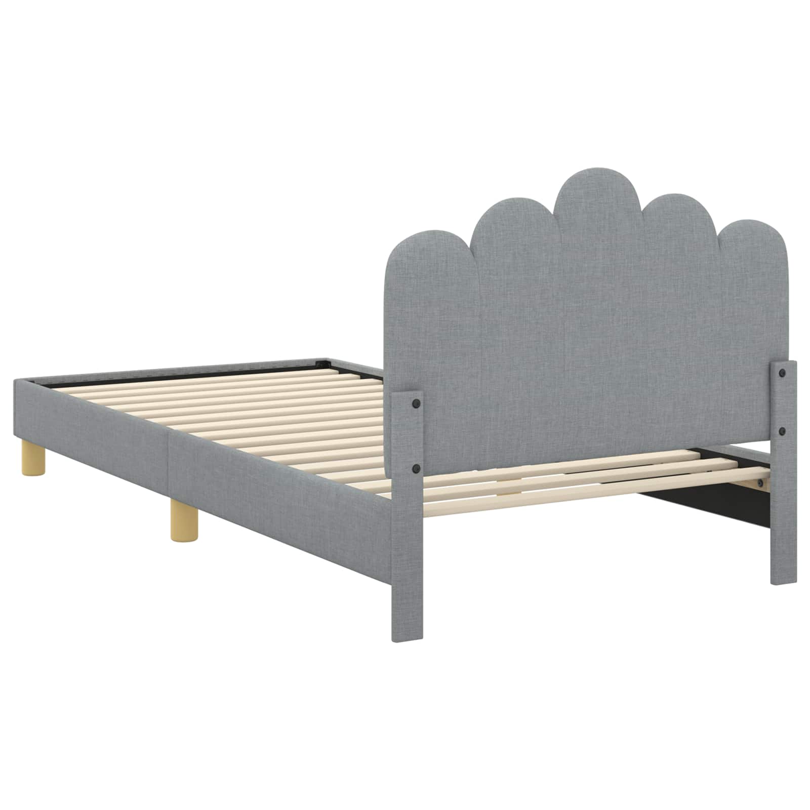 Struttura letto per bambini con testata Grigio chiaro 42011054