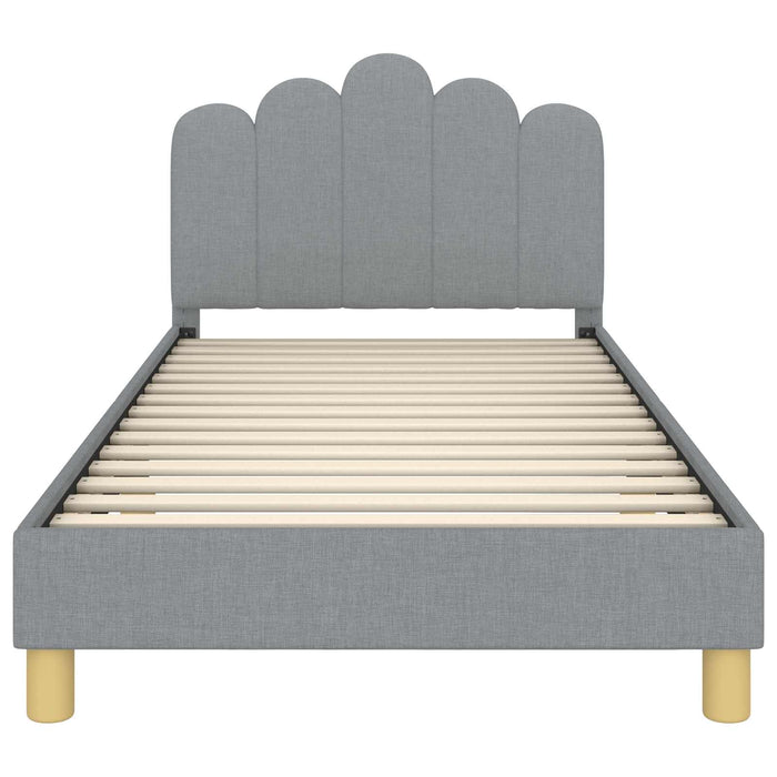 Struttura letto per bambini con testata Grigio chiaro 42011054